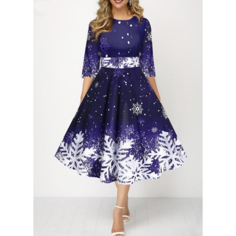 Personalized Snowflake Digital Printing Beauty Clothing