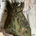 Slim High Waist Dress with Straps