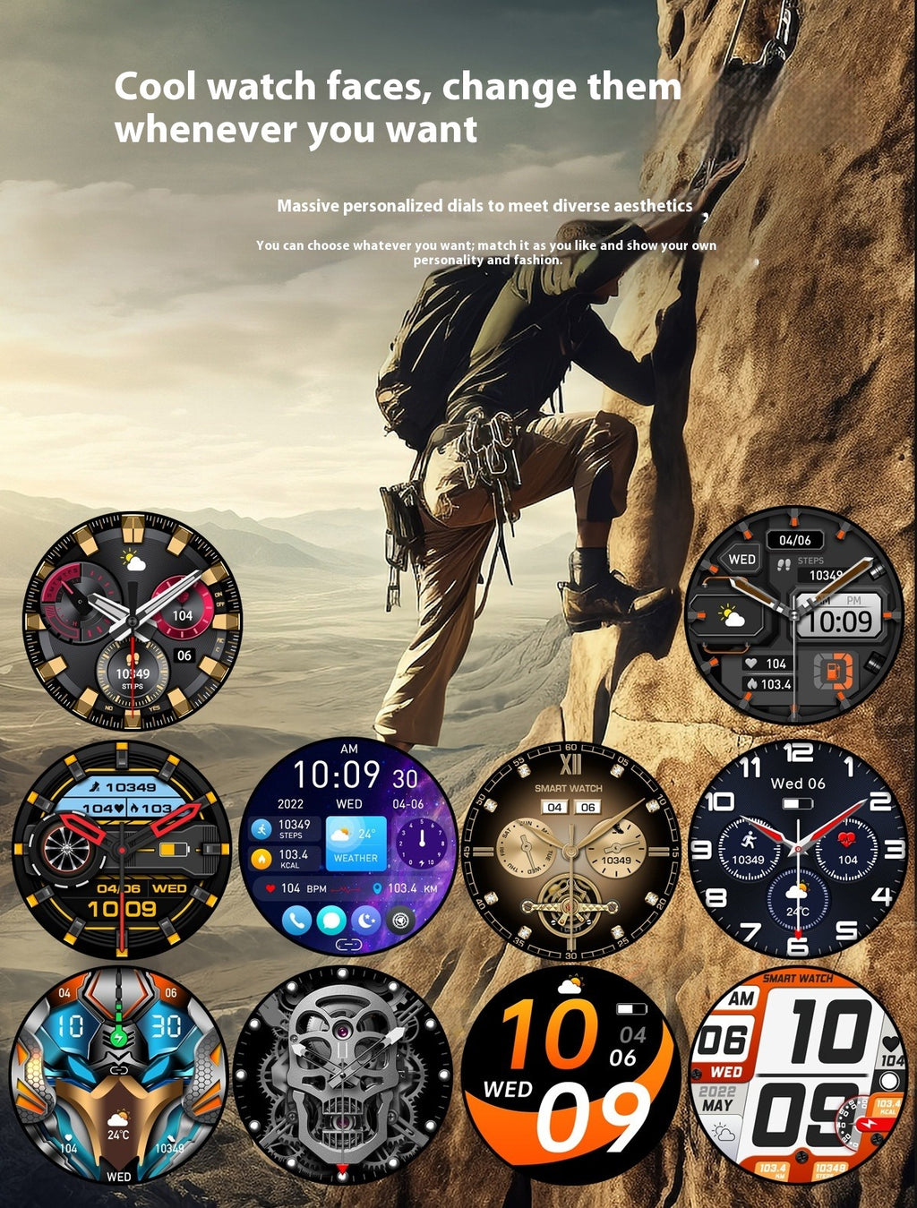 Men's Smart Health Watch