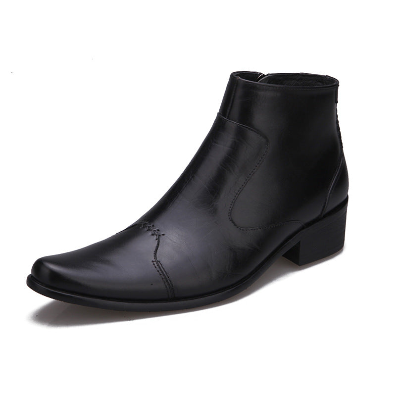 Korean Fashion Men's Hairdresser Boots