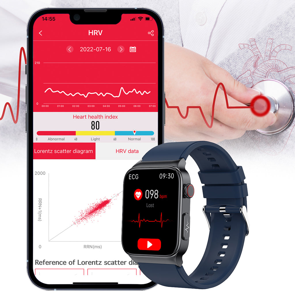Smart Watch for Non-Invasive Glucose and ECG Monitoring