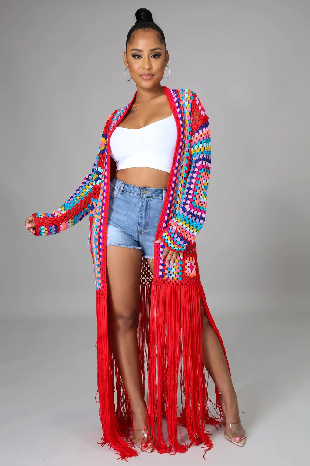 Handcrafted Crochet Beach Cardigan for Women