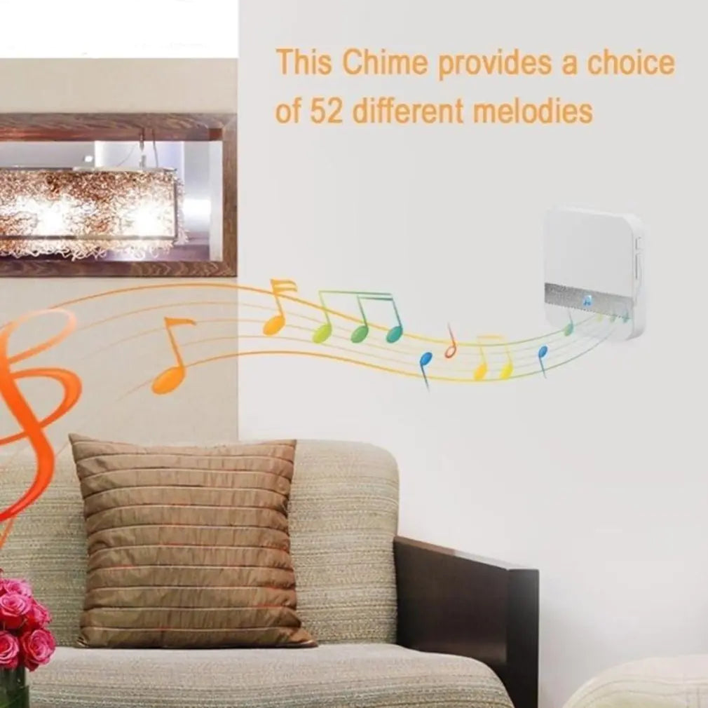 Wireless Smart Doorbell with Remote Chime System
