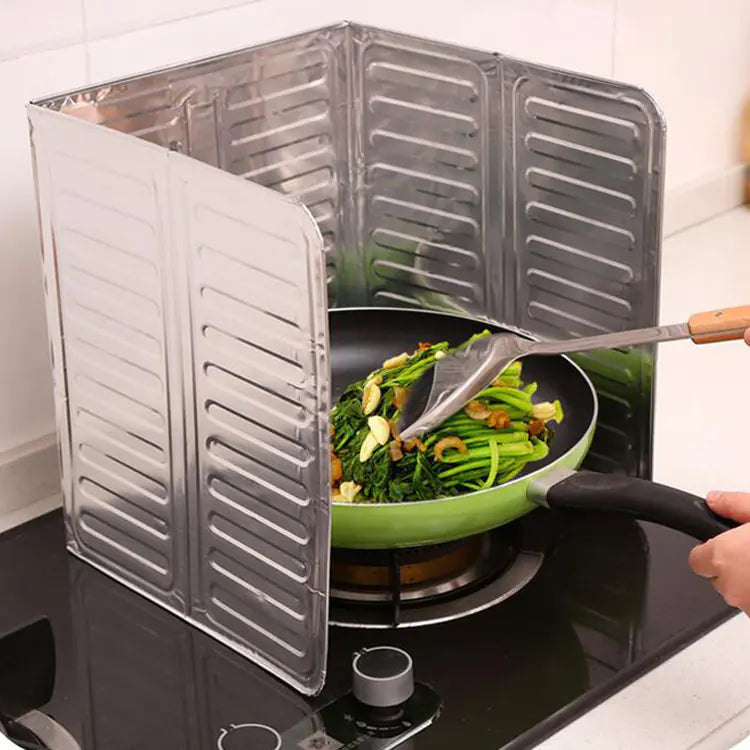 Kitchen Utensils Heat-Resistant Splash Guard