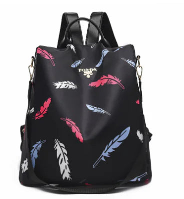 Waterproof Oxford Cloth Backpack for Students