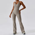 WISRUNING Women's Hollow Out Yoga Jumpsuit & Tights