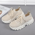 Women's Fashion Casual Fly Woven Sneakers - Comfortable