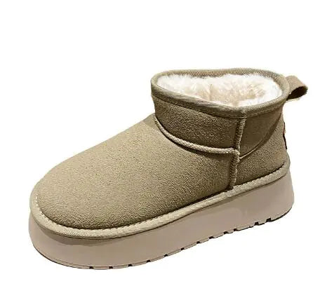 WOLFF Plateau Boots - Women's Warm Non-Slip Winter Shoes
