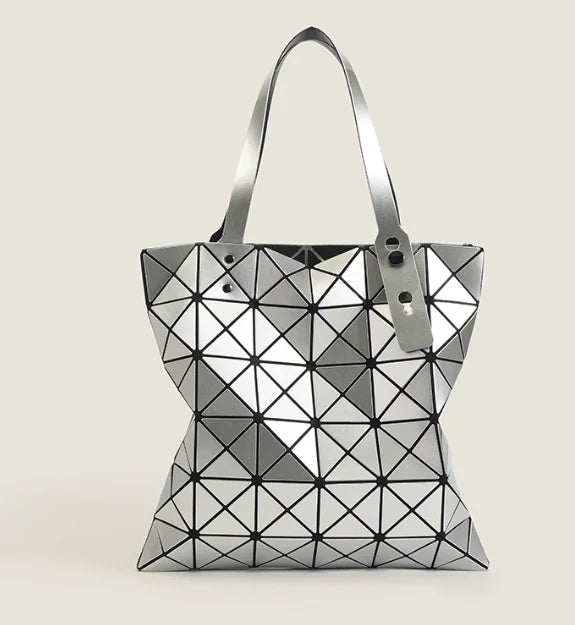 Trendy High-End Laser Shoulder Tote Bag for Classes