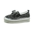 Luxury Sequin Butterfly Flats for Ladies - Casual Style