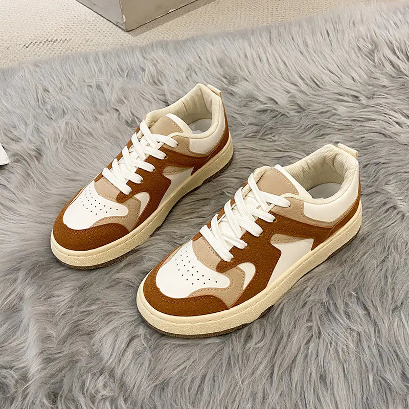 Women’s Casual Retro Thick-Soled Sneakers for Spring