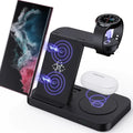 Foldable 3-in-1 Wireless Charger for Watch, Mobile Phone & Headset