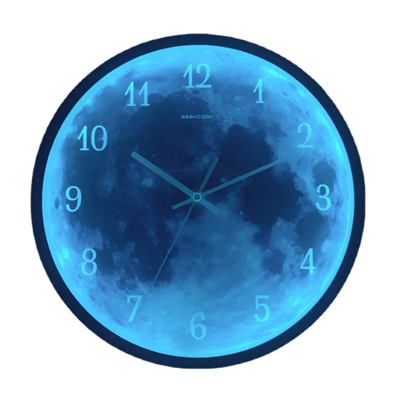 GeekCook Starry Blue Moon LED Sound Control Clock