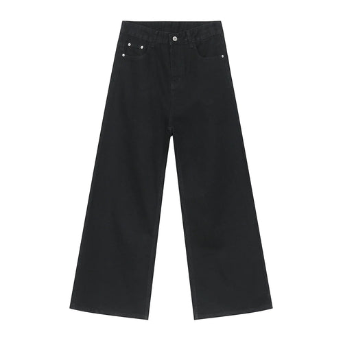 Men's Korean Loose Washed Wide Leg Mop Pants