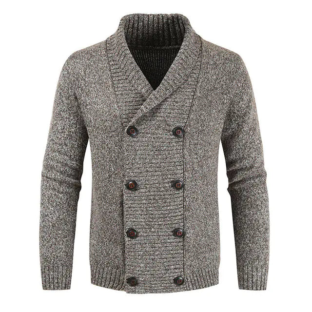 Men's Slim Fit Hooded Cardigan Sweater Jacket