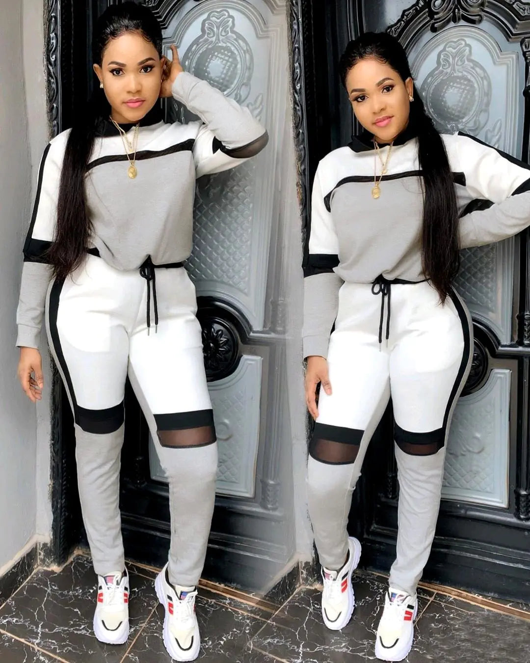 Fashionable Women's Autumn-Winter Casual Two-Piece Set