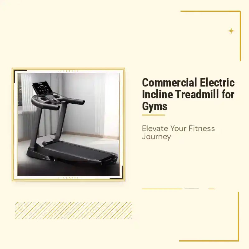 Commercial Electric Incline Treadmill for Gyms by@Outfy
