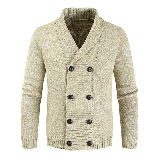 Men's Slim Fit Hooded Cardigan Sweater Jacket