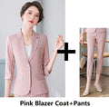 Women's Formal Business Suit for Spring and Summer