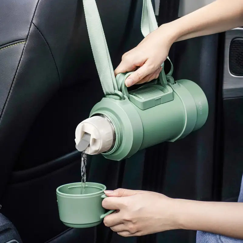 44oz Portable Leak-proof Travel Kettle (1pc)