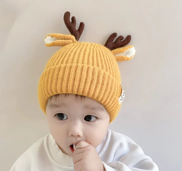 Thick Thermal Wool Winter Baby Hat