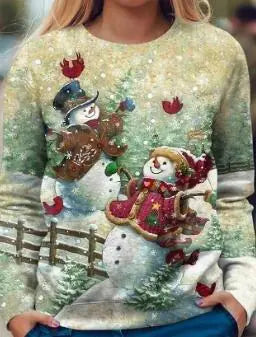 2023 Women's Korean Style Loose Fashion Sweatshirt