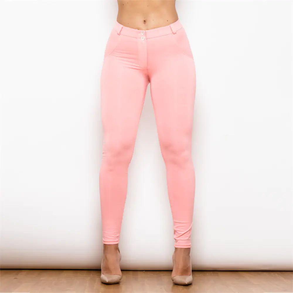 Shascullfites Melody Light Pink Shaping Leggings