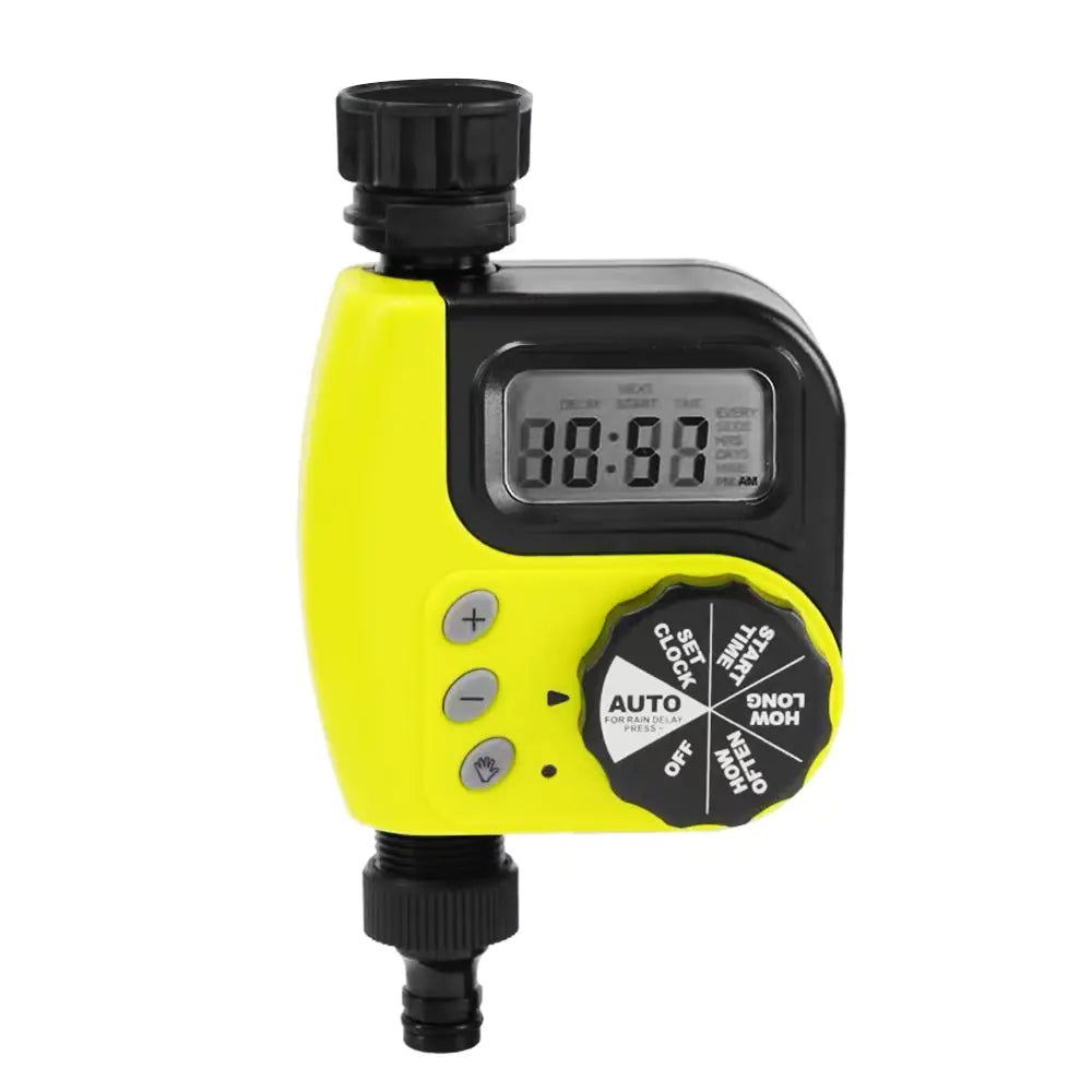Automatic Garden Watering System with Timer Control