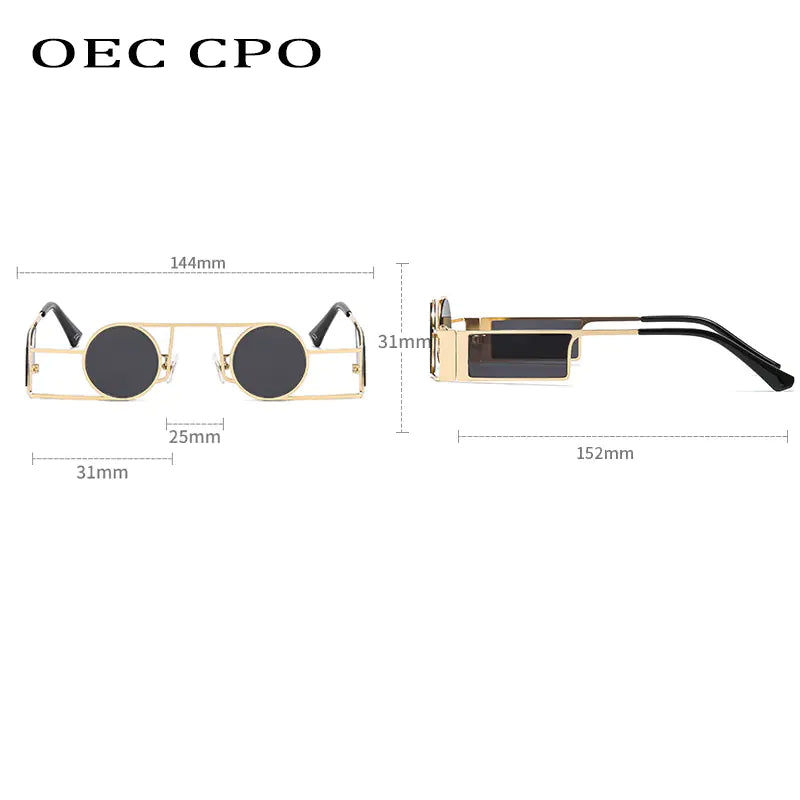Vintage Punk Shading Sunglasses with Fashionable Style