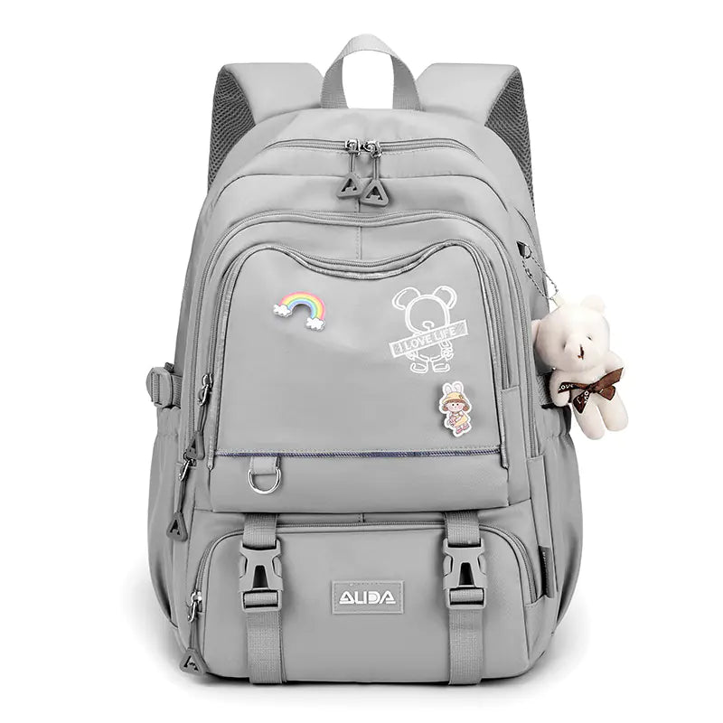 Large Capacity Backpack for Girls (Student Edition)