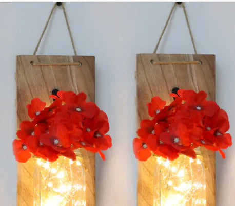Solar Mason Jar Hanging Light for Garden and Balcony Decor