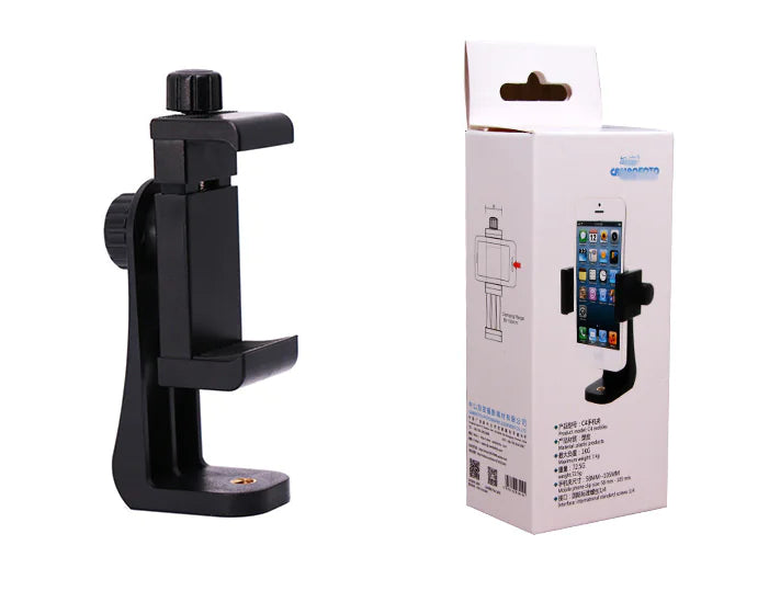 360-Degree Rotating Phone Stand with Adjustable Clamp