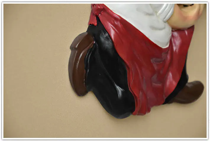 3D Chef Wall Clock - Creative Kitchen Decor