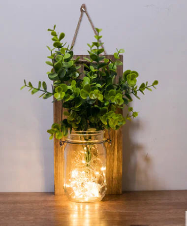 Solar Mason Jar Hanging Light for Garden and Balcony Decor