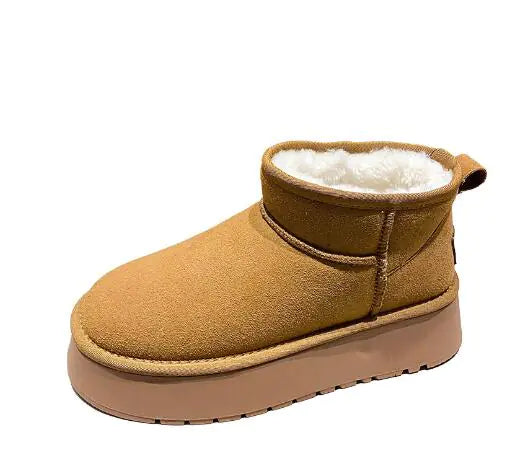 WOLFF Plateau Boots - Women's Warm Non-Slip Winter Shoes