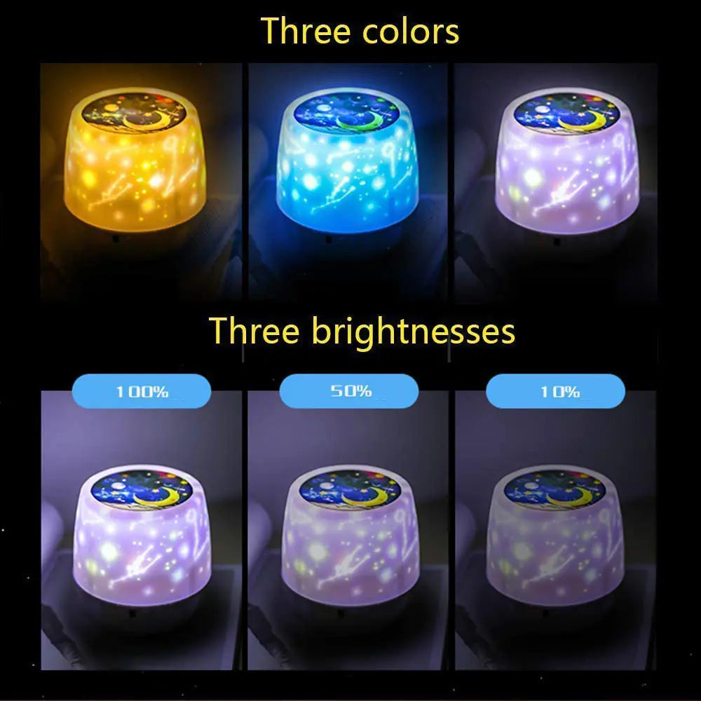 Star Dream Girl Romantic Projection Lamp
