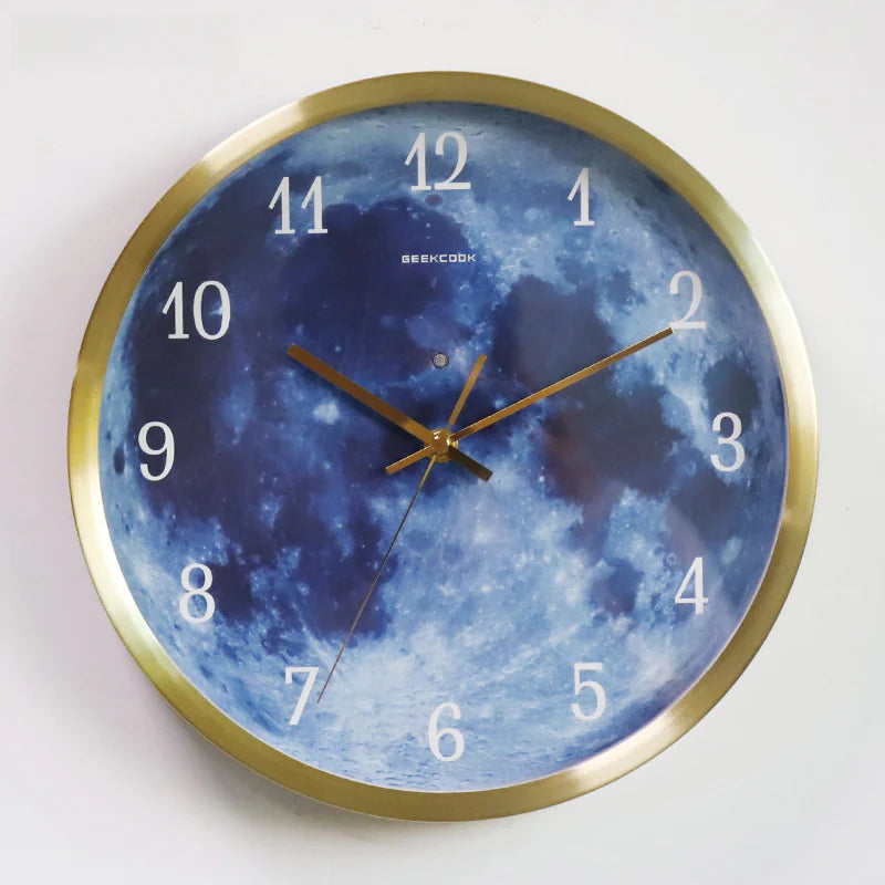 GeekCook Starry Blue Moon LED Sound Control Clock