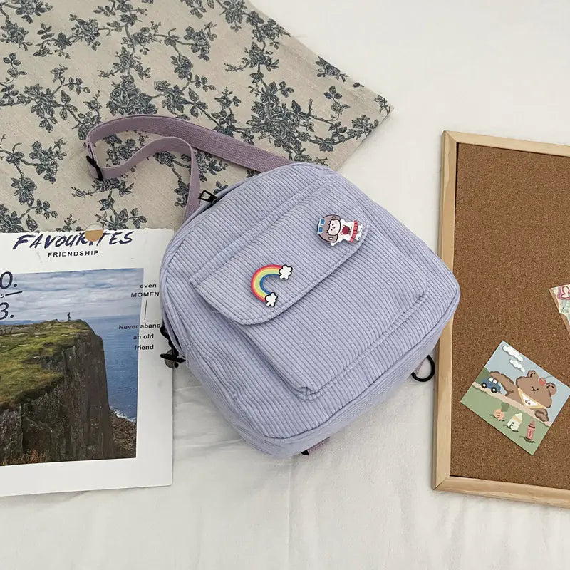 One-Shoulder Multi-Purpose Backpack for Women Students