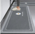 Modern Minimalist Absorbent Kitchen Mat for Home Use