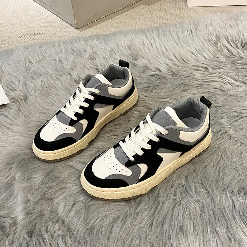 Women’s Casual Retro Thick-Soled Sneakers for Spring