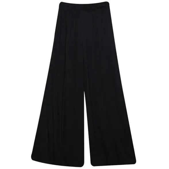 High Waist Wide Leg Pants for Women - Plus Size