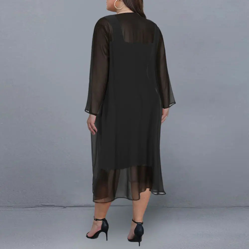 Spring Women's Loose Fit Slim Temperament Dress